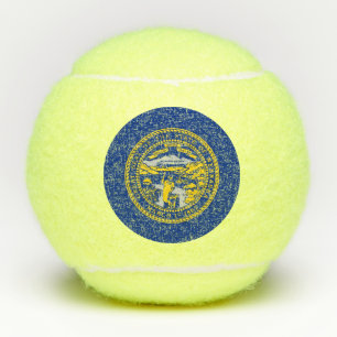 Pelota de tenis Penn con bandera de Nebraska, EE.