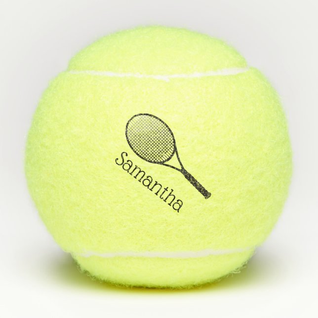 Pelota de tenis personalizada (Anverso)