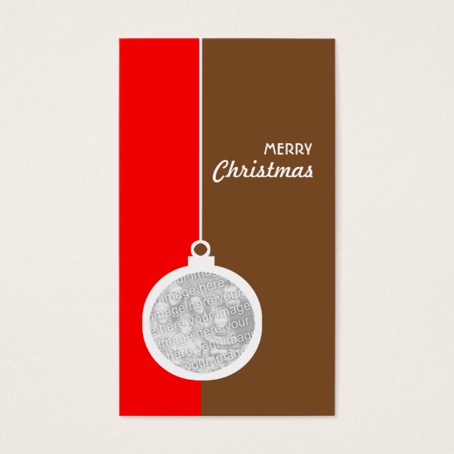 Pelota decorativa de navidades (Frente)