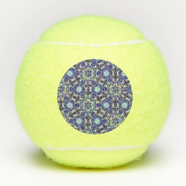 Pelota floral de tenis (Anverso)