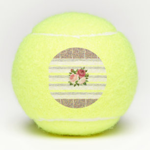 Pelota floral de tenis