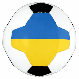 Pelota patriótica con bandera de Ucrania