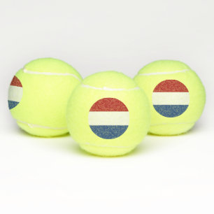 Pelota patriótica de tenis con bandera de los País