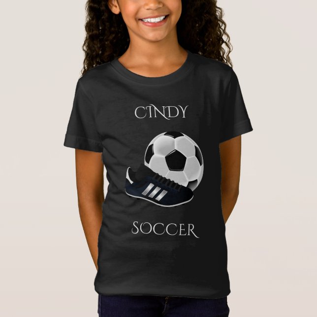 Pelota SOCCER y limpia camiseta personalizada (Anverso)