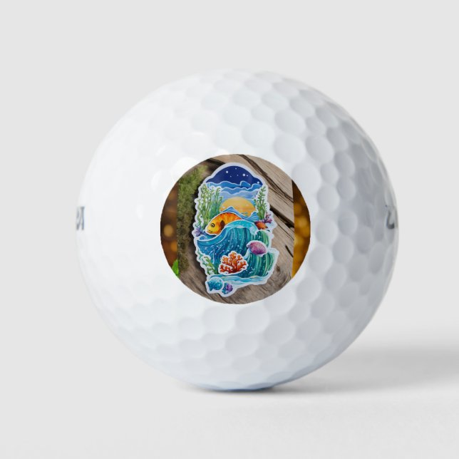 Pelotas de golf (Anverso)