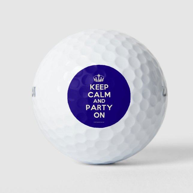 Pelotas de golf (Anverso)