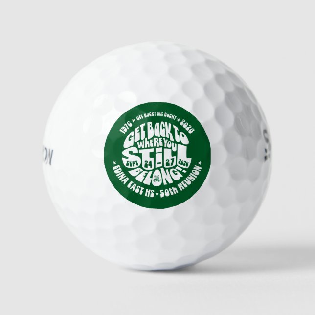Pelotas de Golf (Anverso)