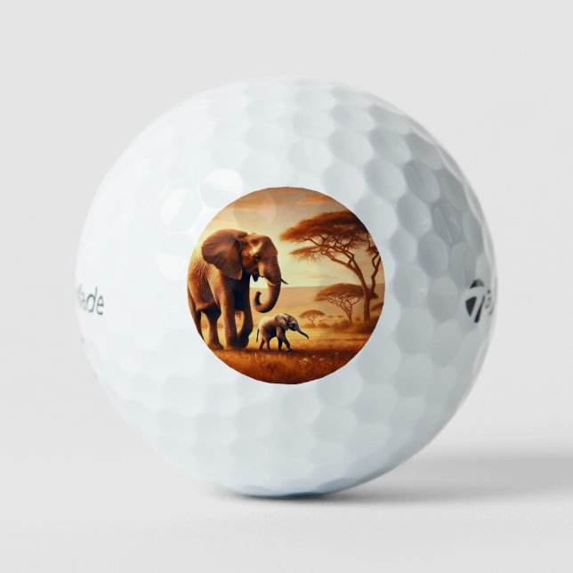 Pelotas de golf (Anverso)