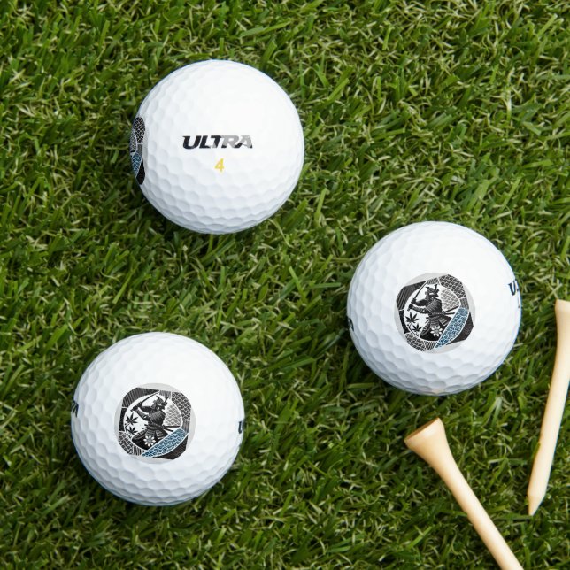 Pelotas De Golf カスタムウィルソンUltra Distanceゴルフボール SAMURAI (Césped in situ)