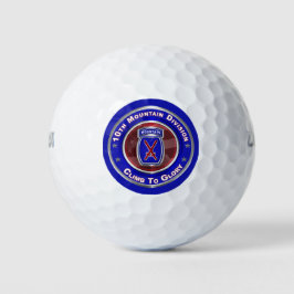 Pelotas De Golf 10ª División de Montaña “Ascender a la Gloria”
