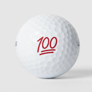 Pelotas De Golf 100 Emoji diseñada