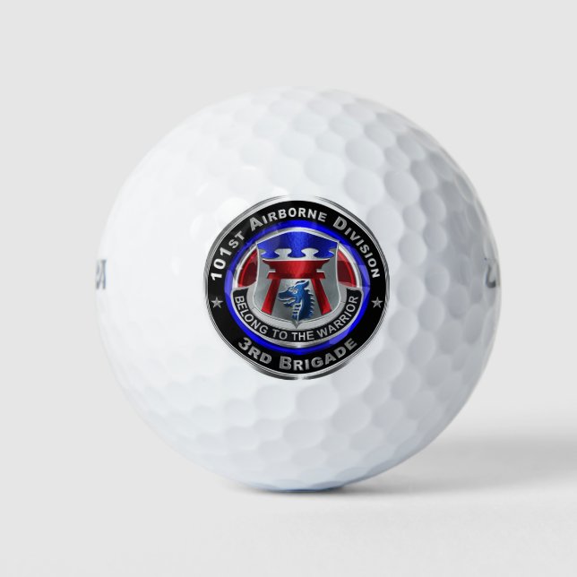 Pelotas De Golf 101ª División Aérea 3ª Brigada "RAKKASANS" (Anverso)