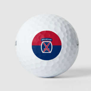 Pelotas De Golf 10.ª División de Montaña