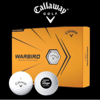 Pelotas De Golf 12 x Callaway Warbird Custom Logo Golf Balls