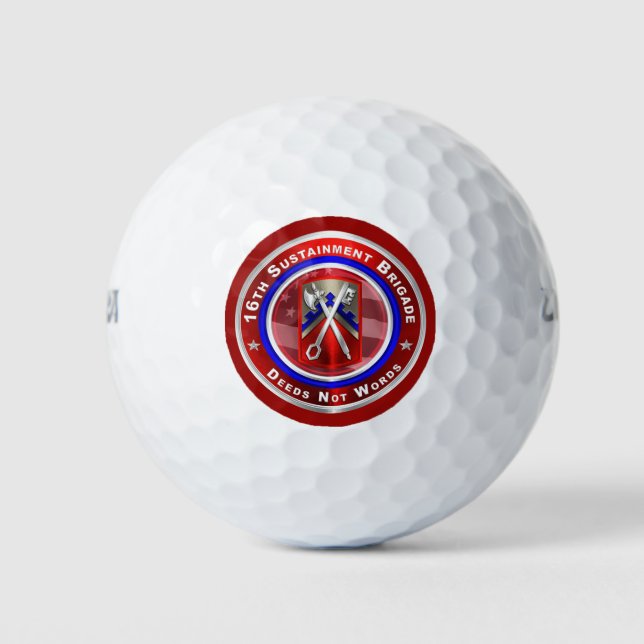Pelotas De Golf 16ª Brigada de Apoyo Logístico (Anverso)