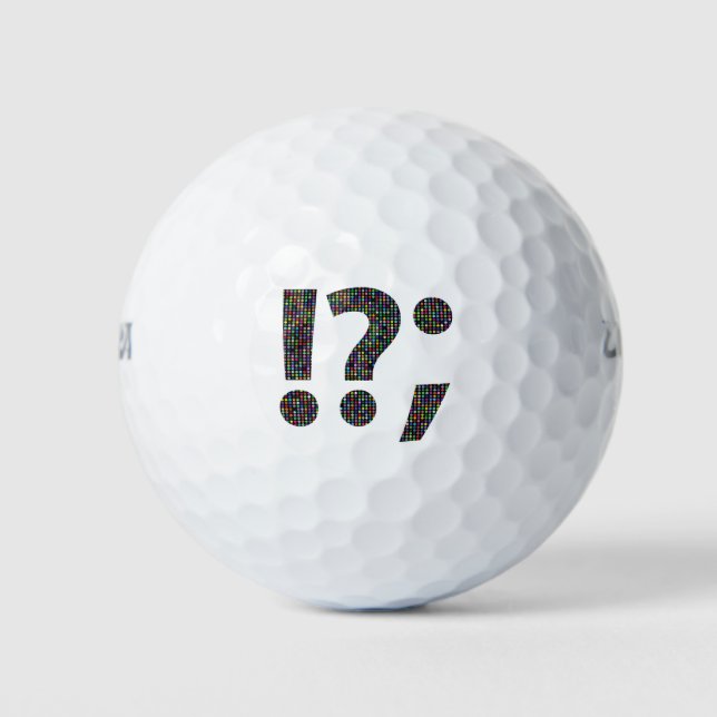 Pelotas De Golf 1686signo de interrogación (Anverso)