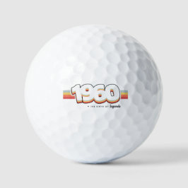 Pelotas De Golf 1960 The birth of legends