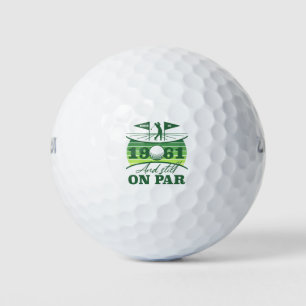 Pelotas De Golf 1961 60th Birthday Golf Lover