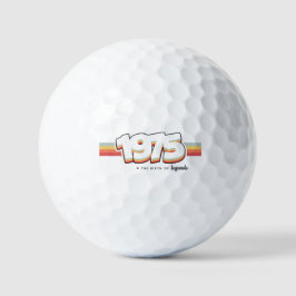 Pelotas De Golf 1975 El nacimiento de las leyendas