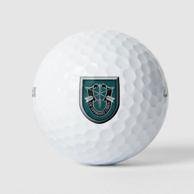 Pelotas De Golf 19.º Grupo de Fuerzas Especiales (Airborne) (Anverso)