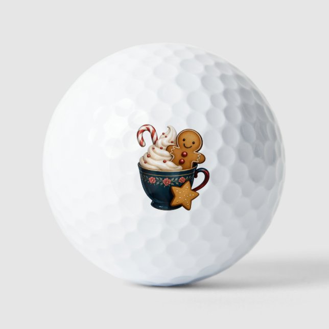 Pelotas De Golf 19th Hole a' Waiting! Gingerbread (Anverso)