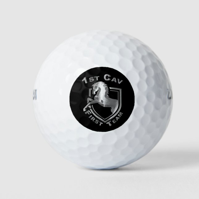 Pelotas De Golf 1.ᵉʳ Personalizado del "Primer Equipo" de la Divis (Anverso)