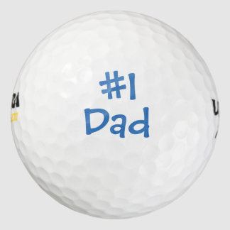 Pelotas De Golf #1 Día del Padre (número uno)