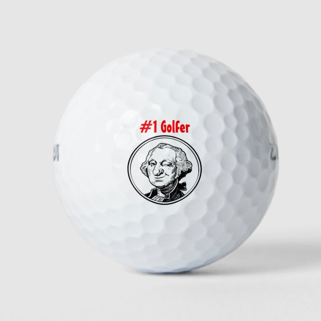 Pelotas De Golf #1 Golfer (Anverso)