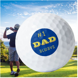 Pelotas De Golf #1 Papá siempre brillante y audaz