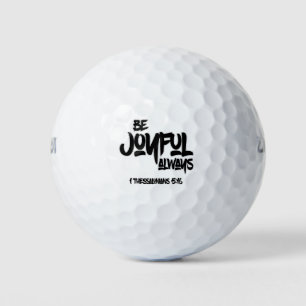 Pelotas De Golf 1 Tesalónica 5:16 Estar siempre contentos