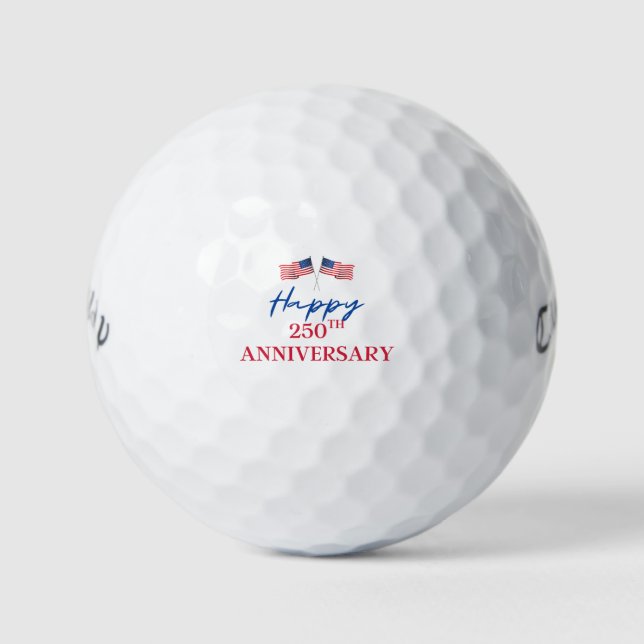 Pelotas De Golf 250º Aniversario de los Estados Unidos de América (Anverso)