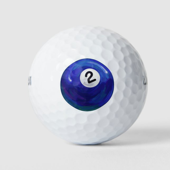 Pelotas De Golf 2 Ball (Anverso)