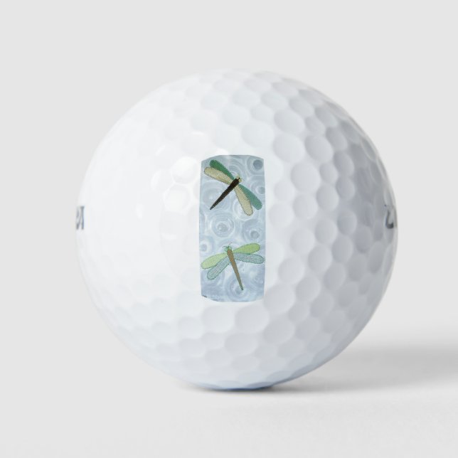 Pelotas De Golf 2 Dragonflies #1 (Anverso)