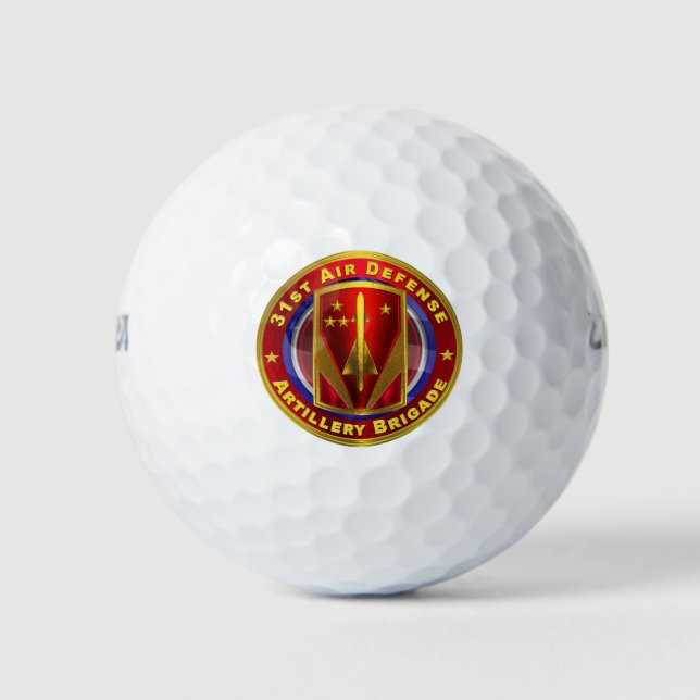 Pelotas De Golf 31.ª Brigada de Artillería de Defensa Aérea (Anverso)