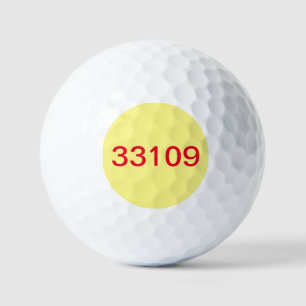 PELOTAS DE GOLF 33109 GOLF BALL MIAMI BEACH FLORIDA