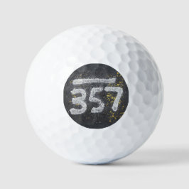Pelotas De Golf 357 Número de masones y número de ángel