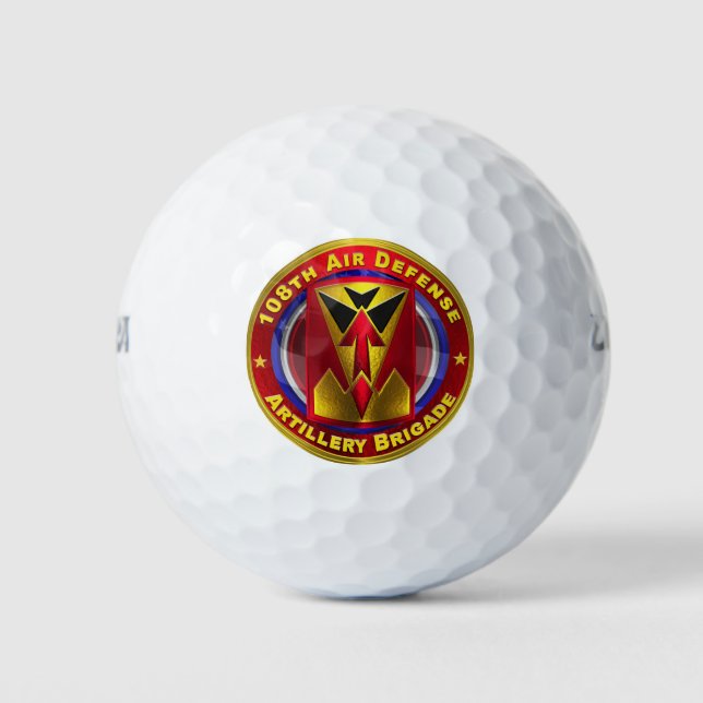 Pelotas De Golf 35.ª Brigada de Artillería de Defensa Aérea (Anverso)