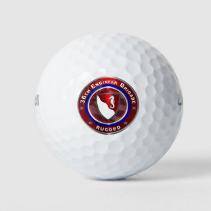 Pelotas De Golf 36.ª brigada de ingenieros "asaltada"