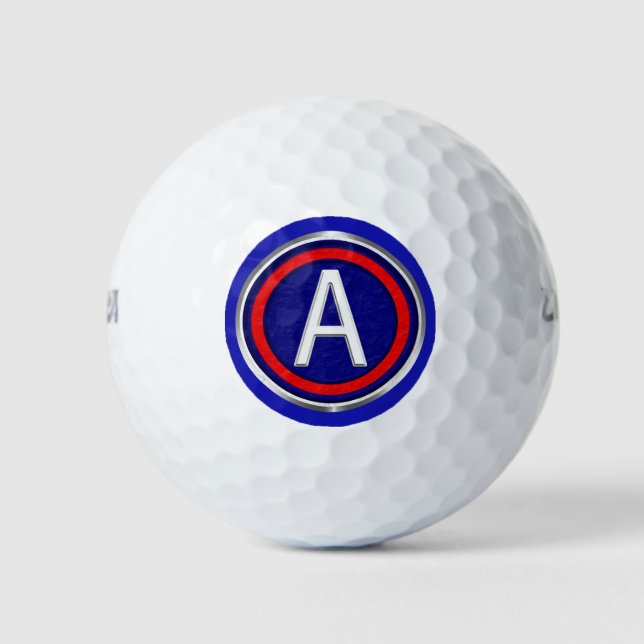 Pelotas De Golf 3.ᵉʳ Ejército (Anverso)