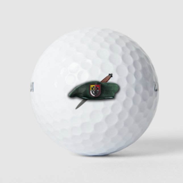 Pelotas De Golf 3.ᵉʳ parche de Green Berets sf sfg sof (Anverso)