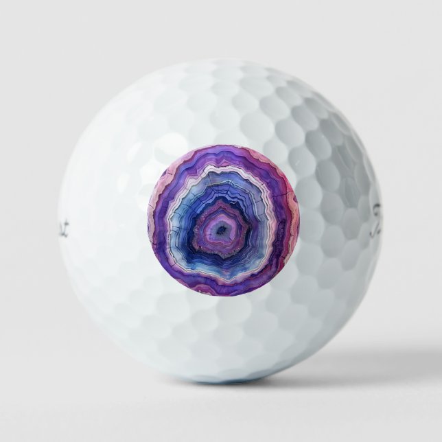 Pelotas De Golf 3 D Agate Golf Balls (Anverso)