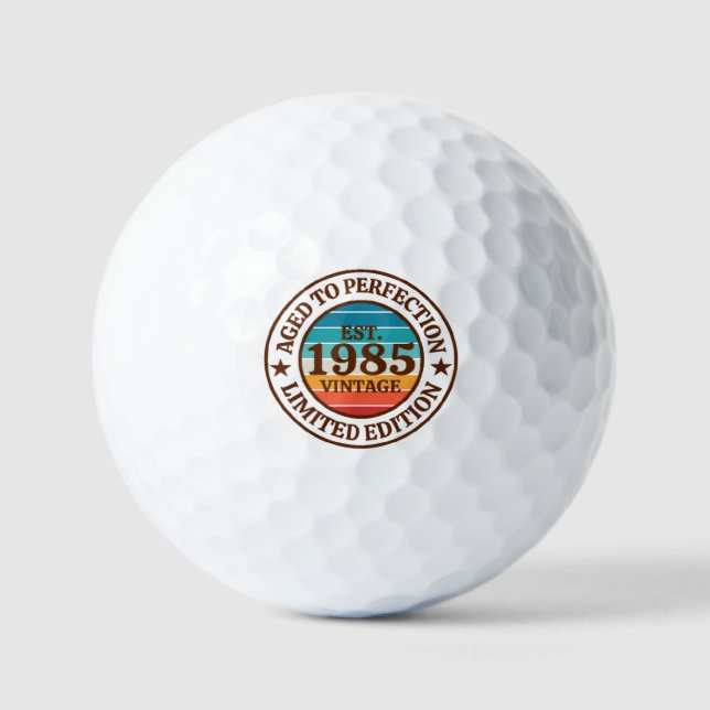 Pelotas De Golf 40.º cumpleaños (Anverso)