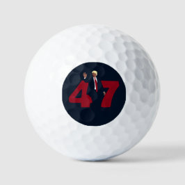 PELOTAS DE GOLF 47 TRUMP 2024