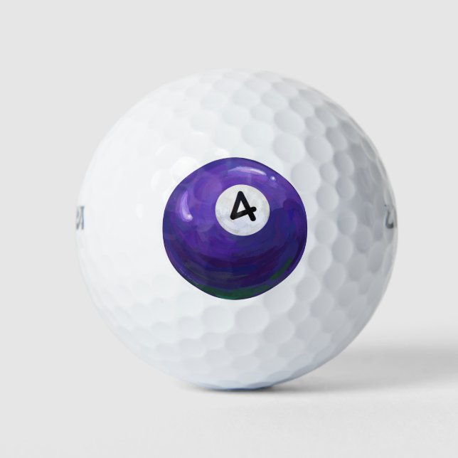 Pelotas De Golf 4 Ball (Anverso)
