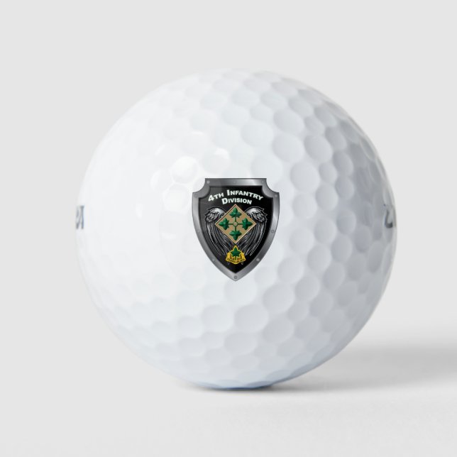 Pelotas De Golf 4ta División de Infantería  (Anverso)