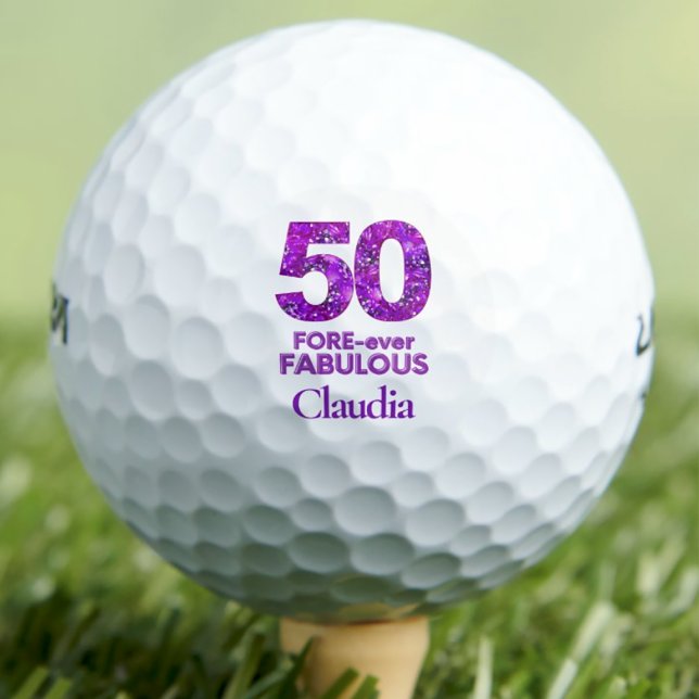 Pelotas De Golf 50 Flores púrpuras de 50 años, nunca Fabulosas (Subido por el creador)