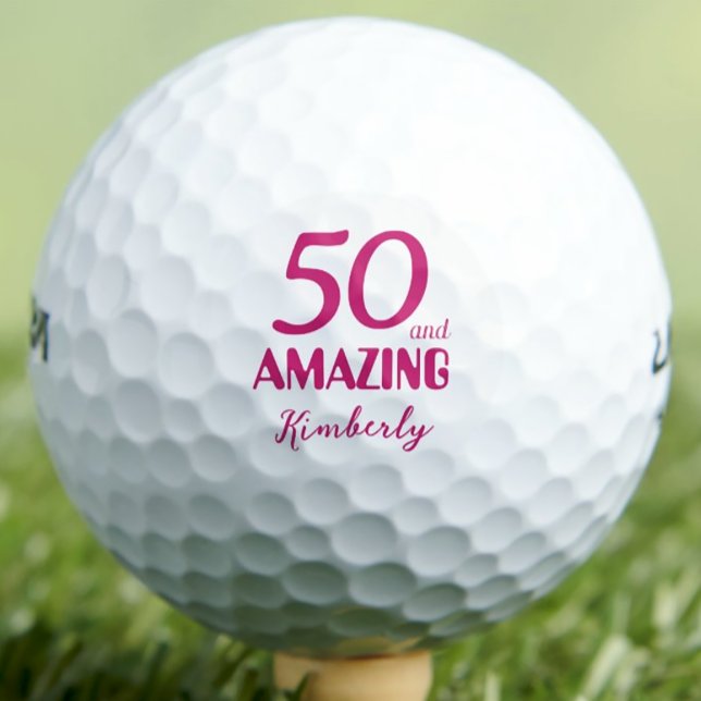 Pelotas De Golf 50 y el increíble regalo de la hermana - 50 cumple (Subido por el creador)
