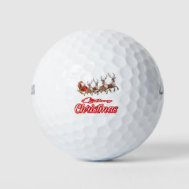 Pelotas De Golf 5.Ho Ho Ho Ho Ho Santa claus ríen de Navidad