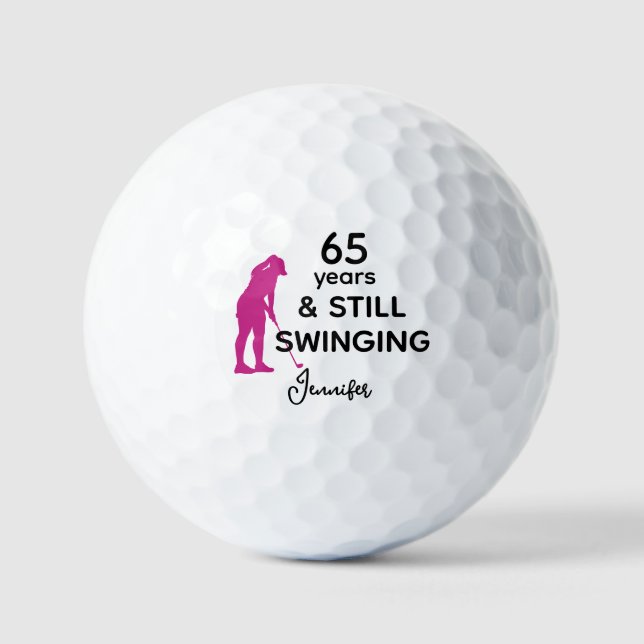 Pelotas De Golf 65.ª Famosa Juerga sigue balanceándose (Anverso)