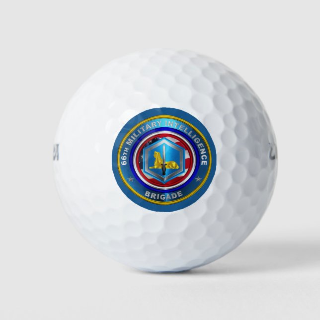 Pelotas De Golf 66ª Brigada de Inteligencia Militar (Anverso)